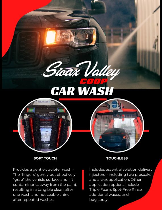 Highway 212 c-store car wash | Sioux Valley Coop
